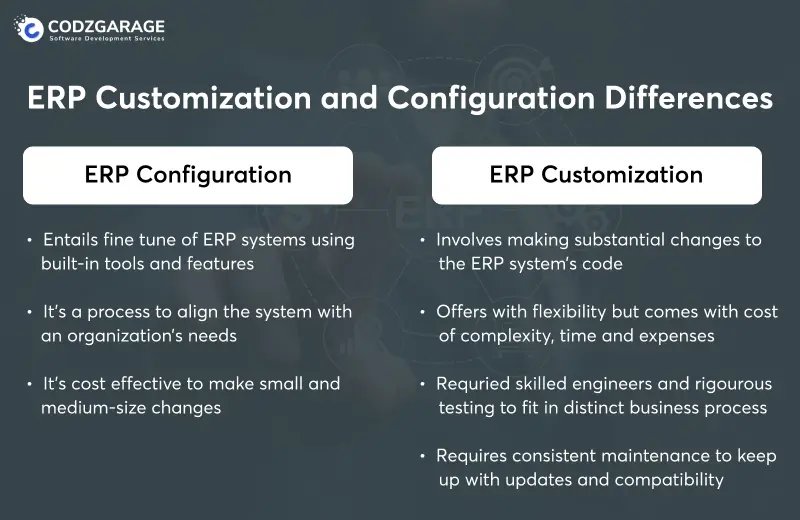 erp-customization-and-configuration-differences